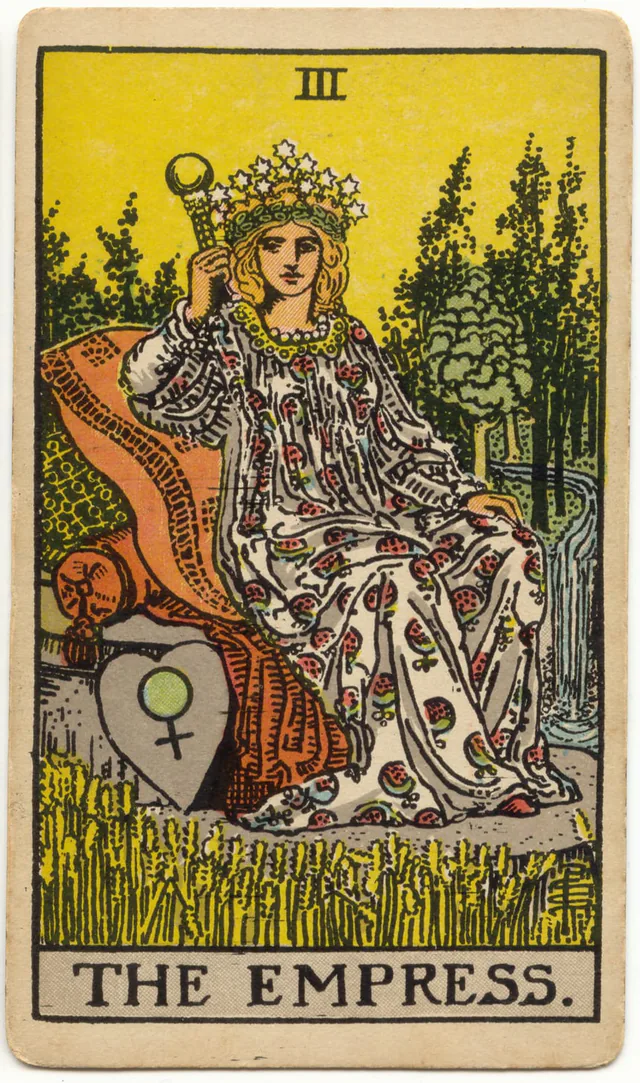 The Empress — 1909 Rider–Waite–Smith Tarot card