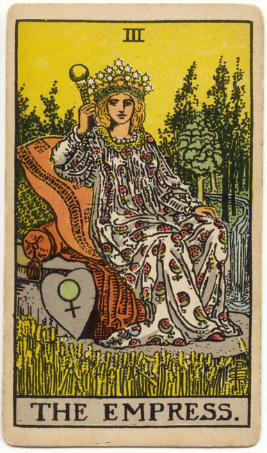 The Empress — 1909 Rider–Waite–Smith Tarot card